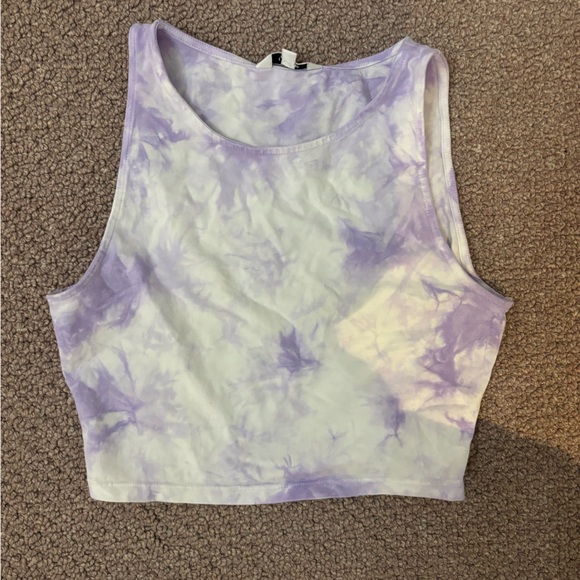 Tie dye Aritzia crop top - Picture 1 of 1